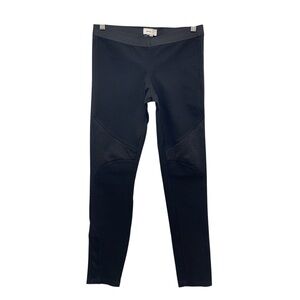 Helmut Lang Mesh Compress Black Leggings Size Medium